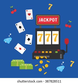 Casino icon design