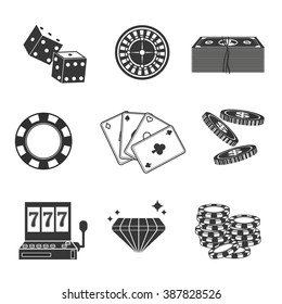 Casino icon design