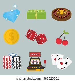 Casino icon design