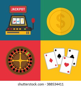 Casino icon design