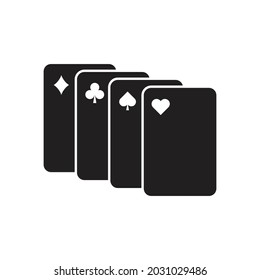 Casino icon design isolated on white background