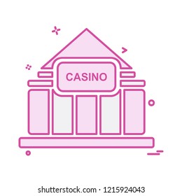 Casino icon design vector