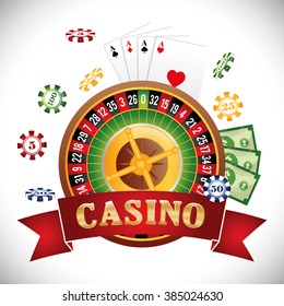 Casino icon desin 