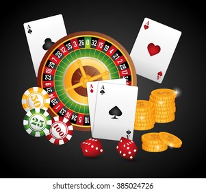 Casino icon desin 