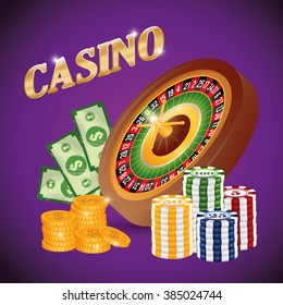 Casino icon desin 