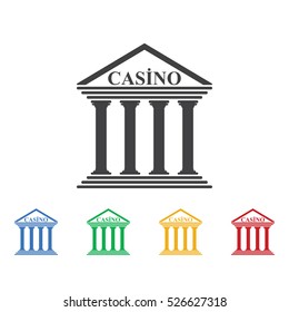 Casino icon. Casino icons universal set for web and mobile
