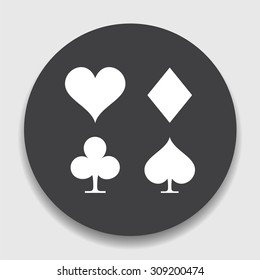 Casino icon - Playing symbol