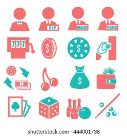casino icon set