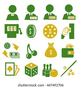 casino icon set