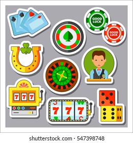 Casino Icon Set