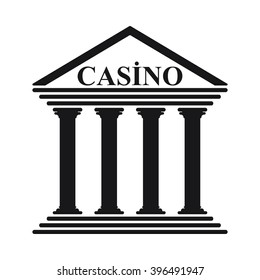 Casino icon Vector Illustration on the white background.