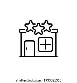 Icono de casino en vector. Logotipo