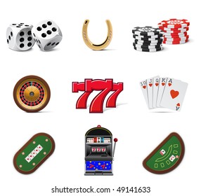 Casino icons