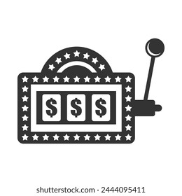 Casino image icon design illustration