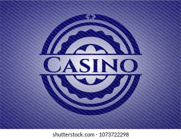  Casino with jean texture