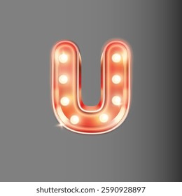 casino light font uppercase isolate