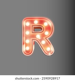 casino light font uppercase isolate