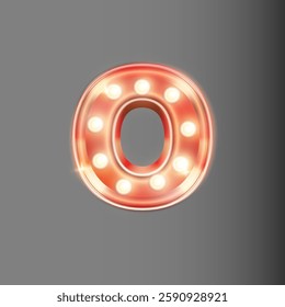 casino light font uppercase isolate