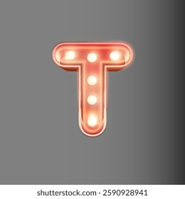 casino light font uppercase isolate