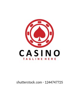 Casino Logo Design Stock Vector (Royalty Free) 1244747725 | Shutterstock