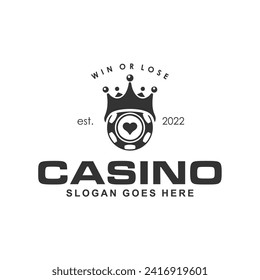 Casino Logo Design Template Download