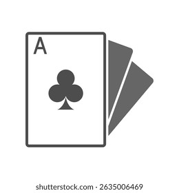 Casino logo icon design illustration