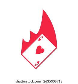 Casino logo icon design illustration