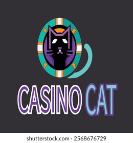 casino logo vector illustration design