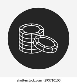 casino money line icon