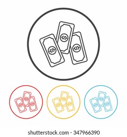 casino money line icon
