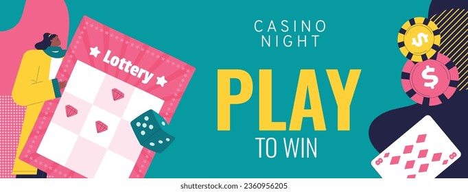 casino night background. casino background. poker chips, tokens, dice, playing cards background. Cartoon Vector illustration for casino, game design, flyer, poster, banner, web, advertising. Blackjack