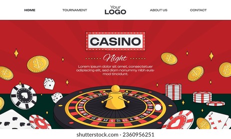 casino night background. casino background. poker chips, tokens, dice, playing cards background. Cartoon Vector illustration for casino, game design, flyer, poster, banner, web, advertising. Blackjack