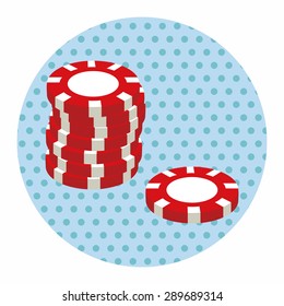 casino number ball theme elements