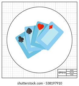 Casino Playing Cards Icon
