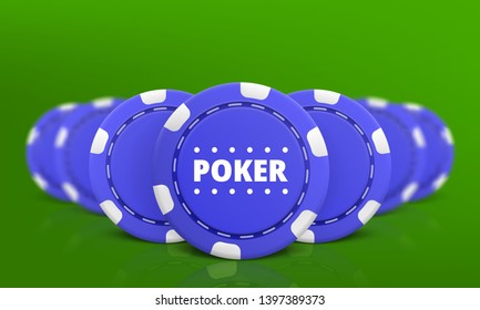 
Casino poker background. Concept for flyer, banner, poster. Vector illustration.