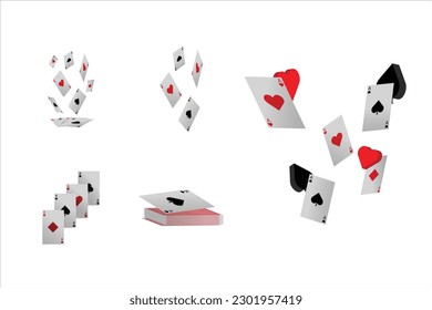 Casino Poker Card Vector Design