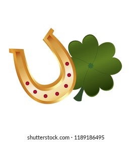 casino poker clover gold horseshoe