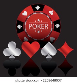 casino, poker playing card poker chip dice image
