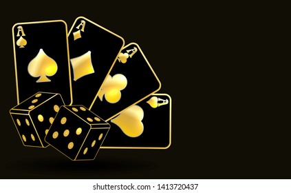 Casino poker vip card, vector illustration