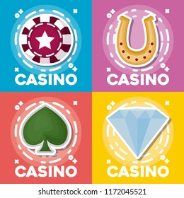 casino related icons