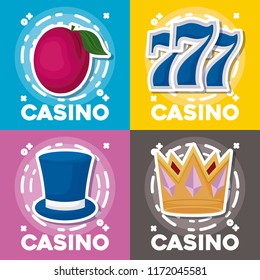 casino related icons