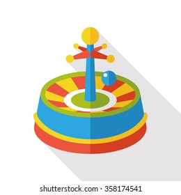 Casino Roulette flat icon
