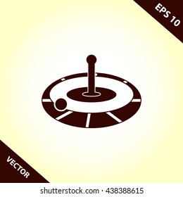 casino roulette icon