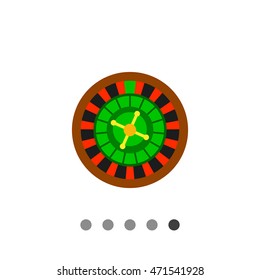 Casino Roulette Icon