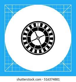 Casino Roulette Icon