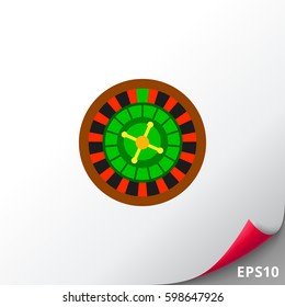 Casino Roulette Icon