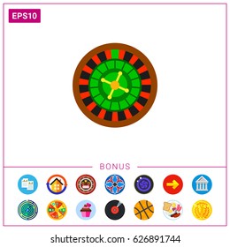 Casino Roulette Icon
