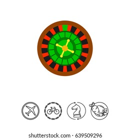 Casino Roulette Icon