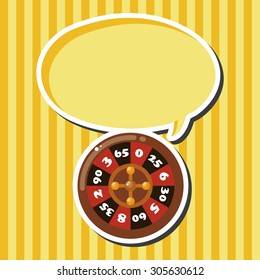 casino roulette theme elements