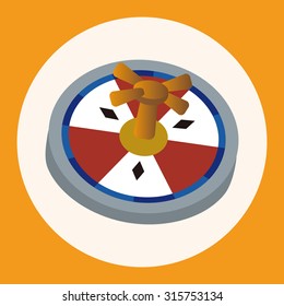 casino roulette theme elements